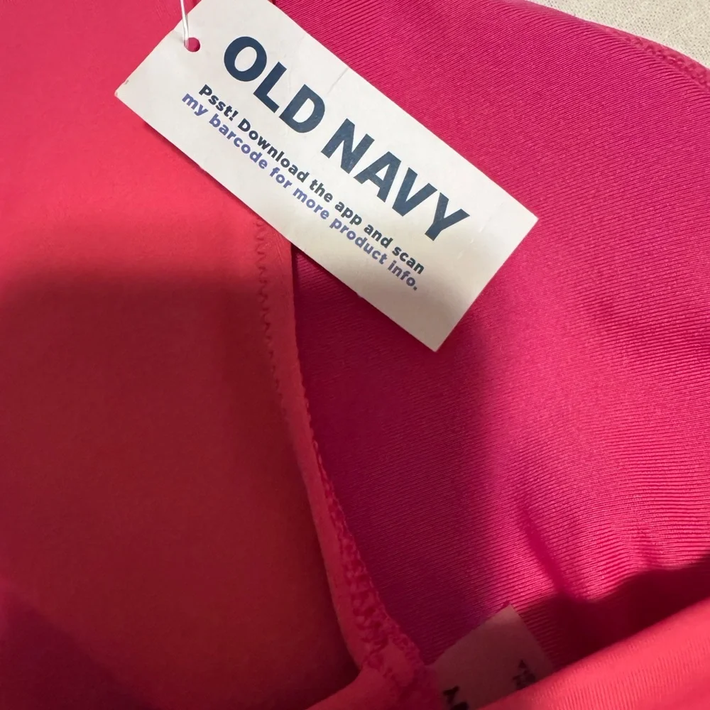 New Pink One-Shoulder Swimsuit